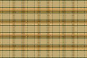 Tartan plaid pattern with texture and warm color. vector