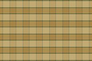 Tartan plaid pattern with texture and warm color. vector