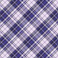 Tartan plaid pattern with texture and warm color. vector