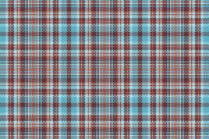 Tartan plaid pattern with texture and warm color. vector