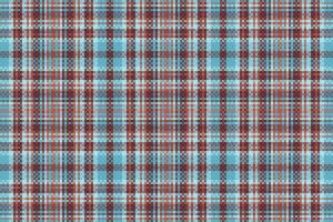 Tartan plaid pattern with texture and warm color. vector