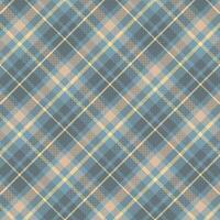 Tartan plaid pattern with texture and warm color. vector