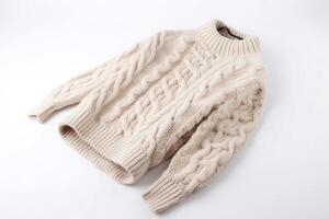 AI generated Comfortable and warm sweater. Generate AI photo