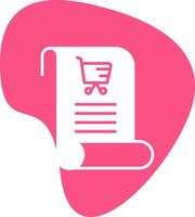 Shopping List Vecto Icon vector