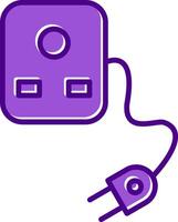 Plug And Socket Vecto Icon vector