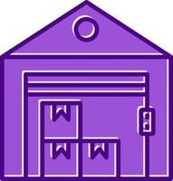 Warehouse Vecto Icon vector