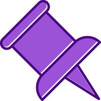 Push Pin Vecto Icon vector