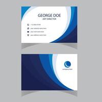 Professional Medical Business Card Template vector