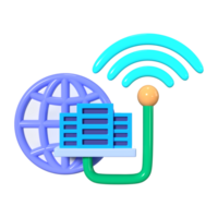 isp 3d Illustration Symbol png