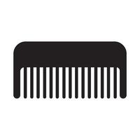 hair comb icon logo vector design template