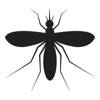 plantilla de diseño de vector de logotipo de icono de mosquito