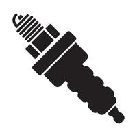 spark plug icon logo vector design template