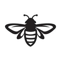 plantilla de diseño de vector de logotipo de icono de abeja