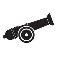 cannon icon logo vector design template