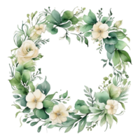 ai generiert Aquarell Blumen- Blume Design, Aquarell Blume Vereinbarungen Blumen, Aquarell Blume Design, Blume Sublimation Blumen- Clip Art, Hochzeit Dekoration png