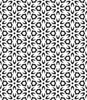 Black seamless abstract pattern. Overlay for background and backdrop. Ornamental design. PNG graphic illustration with transparent background.