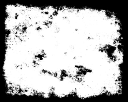 Grunge border texture background. Abstract frame overlay. PNG graphic illustration with transparent background.