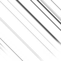 Black and white striped abstract background overlay. Motion effect. PNG graphic illustration with transparent background.