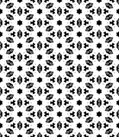 Black seamless abstract pattern. Overlay for background and backdrop. Ornamental design. PNG graphic illustration with transparent background.