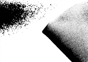 Rustic grunge texture with grain and stains. Abstract noise background. PNG graphic illustration with transparent background.
