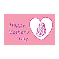 Mother's Day icon logo vector design template