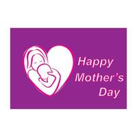 Mother's Day icon logo vector design template