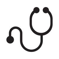 stethoscope icon vector design template