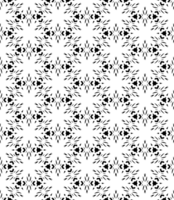 Black seamless abstract pattern. Overlay for background and backdrop. Ornamental design. PNG graphic illustration with transparent background.