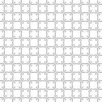 Preto desatado abstrato padronizar. sobreposição para fundo e pano de fundo. ornamental Projeto. png gráfico ilustração com transparente fundo.