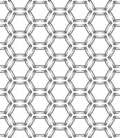 Black seamless abstract pattern. Overlay for background and backdrop. Ornamental design. PNG graphic illustration with transparent background.