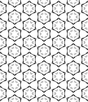 Black seamless abstract pattern. Overlay for background and backdrop. Ornamental design. PNG graphic illustration with transparent background.