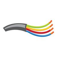 cable icono vector diseño modelo