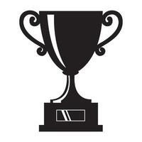 Trophy icon logo vector design template