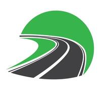 Highway icon vector design template