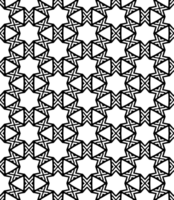 Black seamless abstract pattern. Overlay for background and backdrop. Ornamental design. PNG graphic illustration with transparent background.