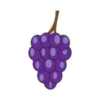 uvas icono vector diseño modelo