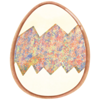 Easter egg sprinkle cookies png