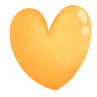 Love Gold heart png