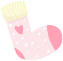 Baby Mädchen Dusche Socke png