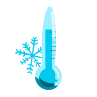 Thermometer, Showing cold results png