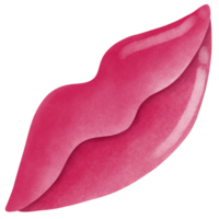 rot rundlich Lippen rot Mund png