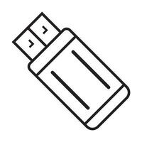 flashdisk icon logo vector design template