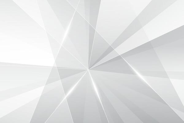 Abstract white and gray geometric pattern background