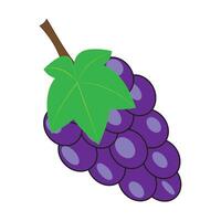 uvas icono vector diseño modelo