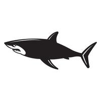 shark icon logo vector design template