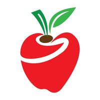 plantilla de diseño de vector de logotipo de icono de Apple