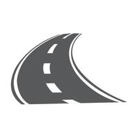 autopista icono vector diseño modelo