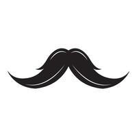 moustache icon logo vector design template