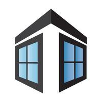 window icon logo vector design template