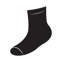 sock icon logo vector design template